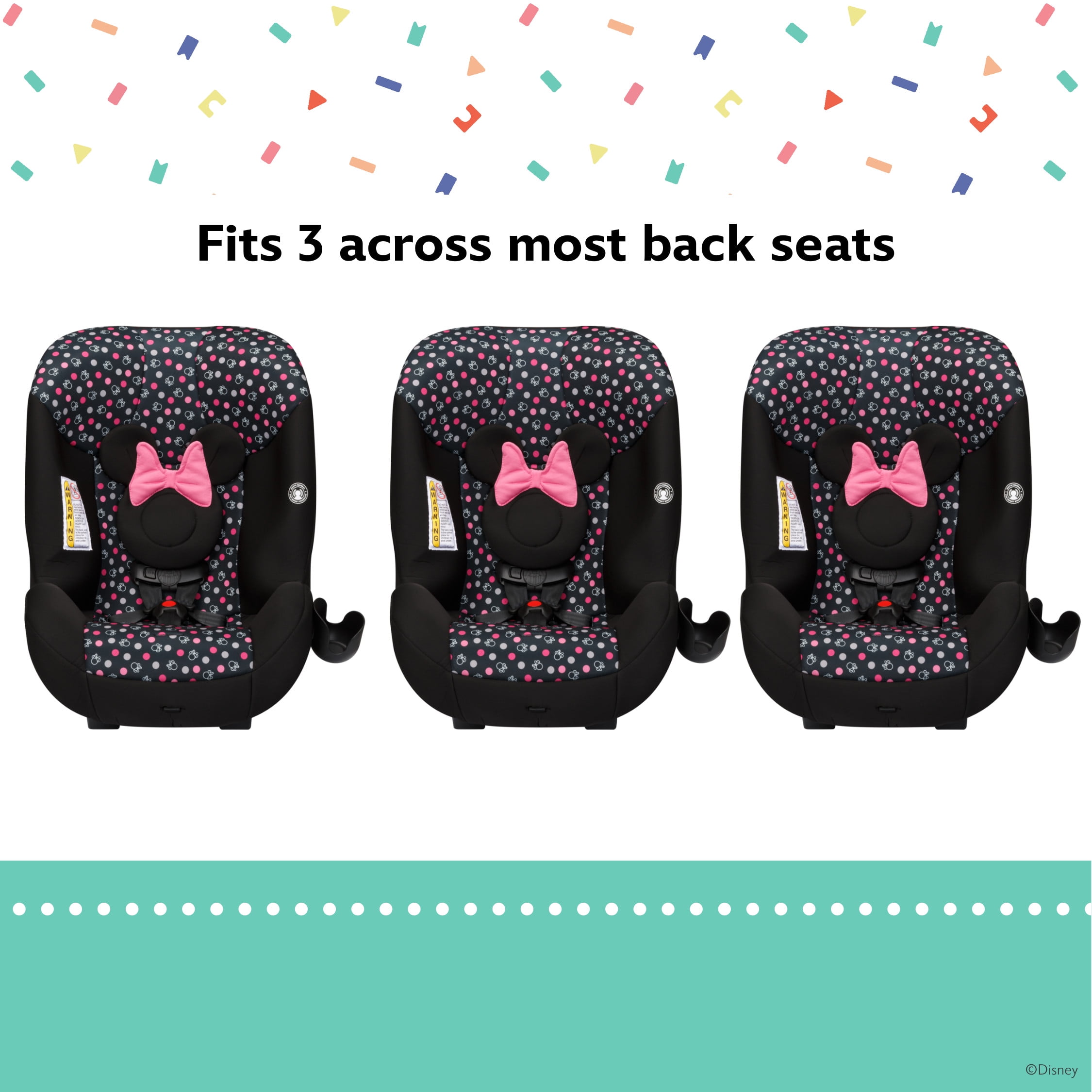 Disney Baby Scenera Extend Convertible Car Seat, Modern Mickey