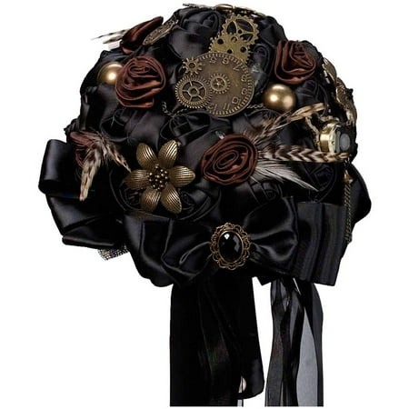 Lillian Rose Scroll - Lillian Rose Steampunk Wedding Bouquet