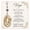 A002- B, variant on 12 Zodiac Birthstone Pendant Commemorative Card Set,Gemini Zodiac Birthstone Pendant with Poem Card for Women Keepsake Set