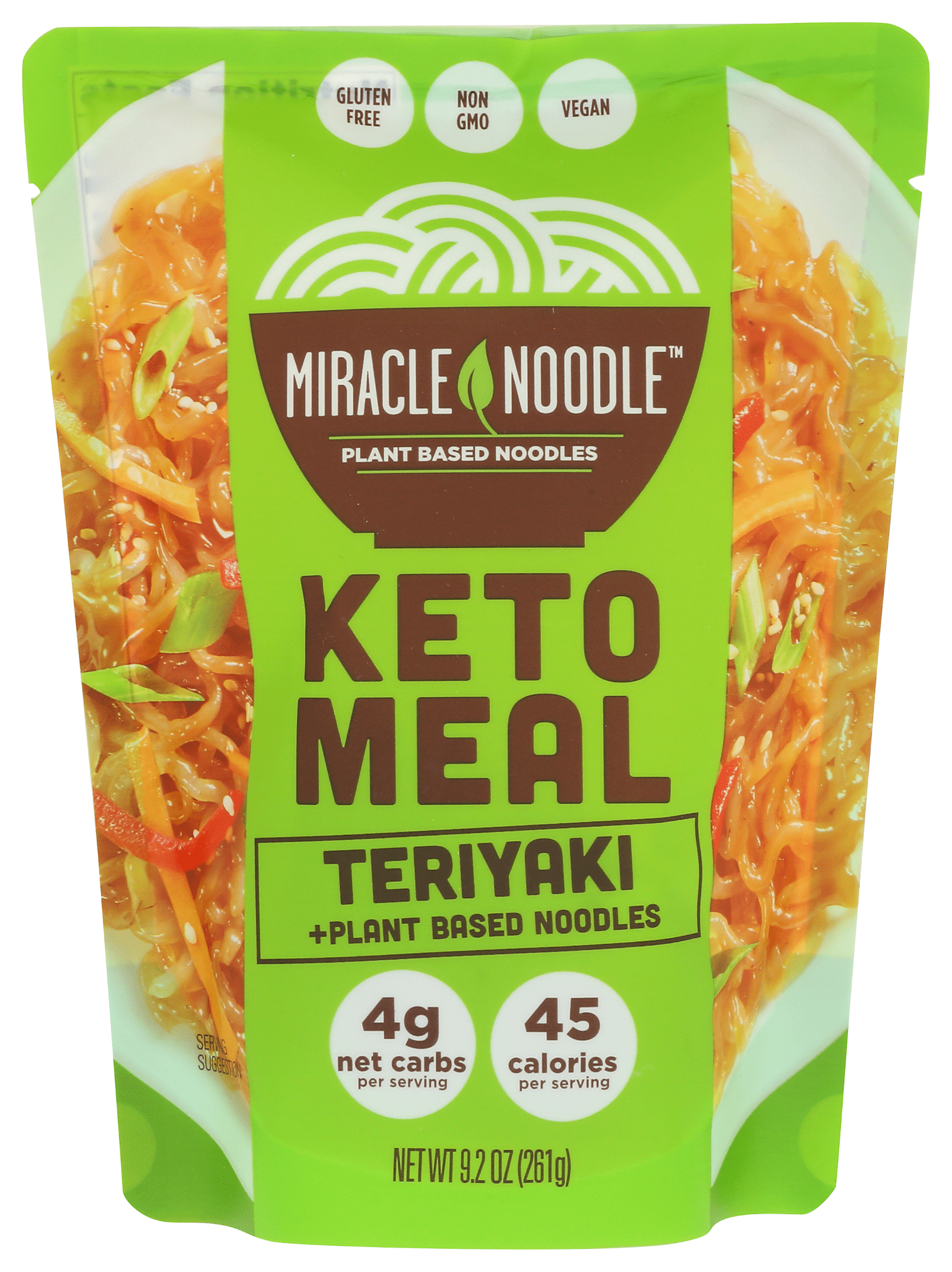 Miracle Noodle Teriyaki Keto Meal 9.2 oz (Pack of 6)