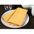 thumbnail image 6 of Arkwright Cloth Napkins, Large 20x20, 300 Bulk Case, Solid Polyester Dinner Napkins with Hemmed Edges, Gold, 6 of 7