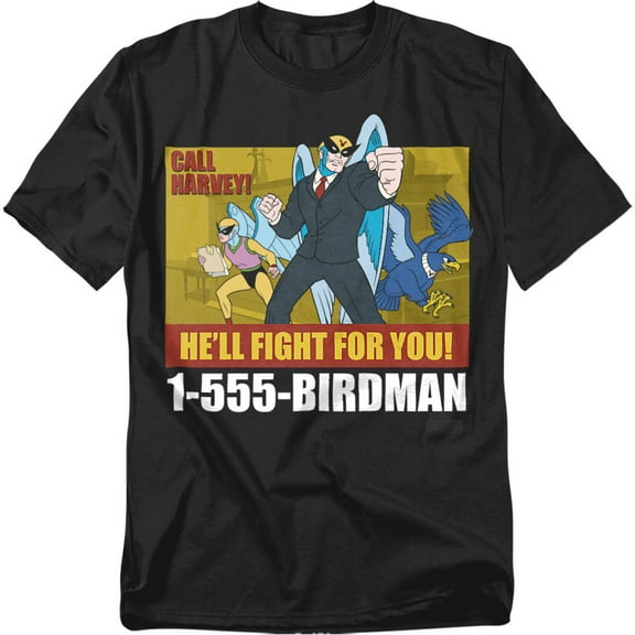 Harvey Birdman T-Shirt Birdman Ad Unisex Graphic Tee For Men & Women