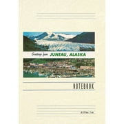 Vintage Lined Notebook Greetings from Juneau (Paperback)