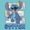 thumbnail image 2 of Girl's Lilo & Stitch Retro Pattern Panels  Graphic T-Shirt, 2 of 4