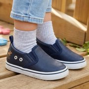 Beverly Hills Polo Club Toddler Boys Slip-On Canvas Sneakers
