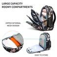 thumbnail image 3 of Mochila con ruedas para portátil KROSER Premium de 17 pulgadas para mujer, 3 of 6