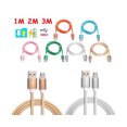 thumbnail image 3 of Câble de Charge Rapide Micro USB 1/2/3M pour Samsung Android-Bleu 1 Mètre, 3 of 5
