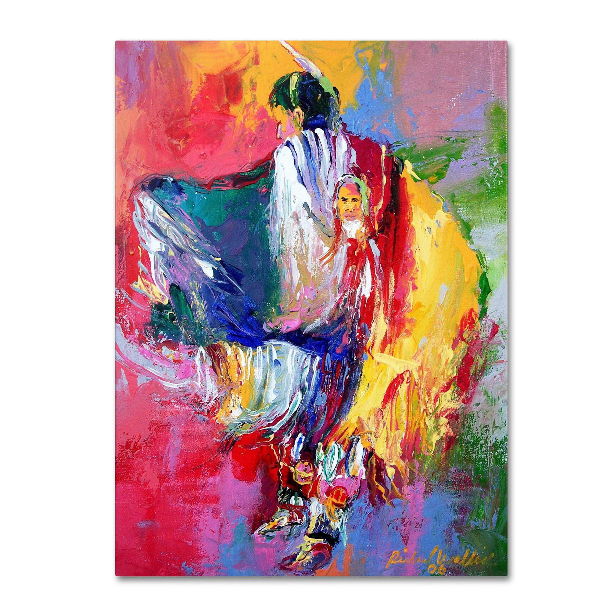 Trademark Fine Art "Pow" Canvas Art by Richard Wallich