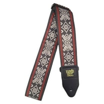 Ernie Ball Jacquard Guitar Strap - Blackjack Red