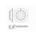 thumbnail image 4 of Winstop Brake Rotor, Rear WS230793, Isuzu Trooper 2002-1992, 4 of 4