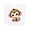 AA-White, variant on Inktastic Baby Monkey Baby Terry Cloth Bib