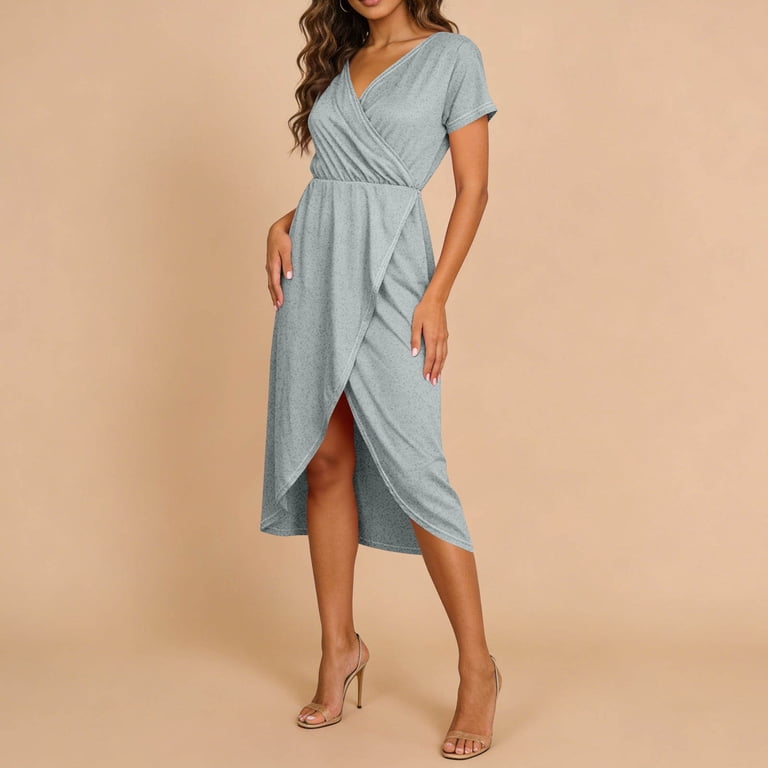 romantic flowy maxi dresses Peach Goddess Maxi Dress | Halter Chiffon Ruffle Gown with Crystal Starfish  for Beach Wedding Guest, Vacation & Resort Wear