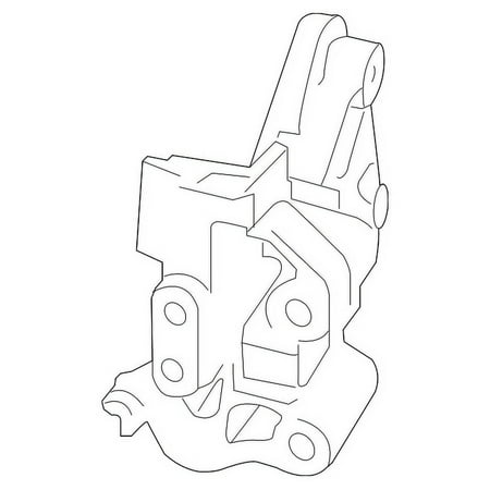 Genuine OE Volvo Front Bracket - 8670393 Fits select: 2004-2011 VOLVO S40, 2006-2013 VOLVO C70