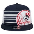thumbnail image 2 of Men's New Era  Navy New York Yankees 9FIFTY A-Frame Trucker Snapback Hat, 2 of 6