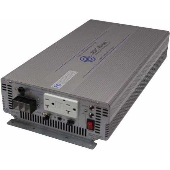 Aims Power PWRIG200012120S 2000 Watt Pure Sine Power Inverter 12V