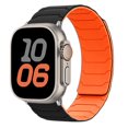 thumbnail image 1 of Correa de silicona magnética jixopn, ajustable, deportiva, resistente al agua, de repuesto para Apple Watch Series 9/S10/Ultra2, 1 of 8