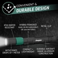 thumbnail image 3 of Energizer Hybrid Rechargeable Metal LED Pen Light, 400 Lumens, USB Charging Cable, Pocket Penlight Flashlight for EDC & Inspection, Batteries Included, 3 of 6