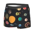 thumbnail image 2 of Balery Planets And Their Moons Men's Boxer Briefs, Soft and Breathable Cotton Underwear with nylon Waistband-X-Large, 2 of 9