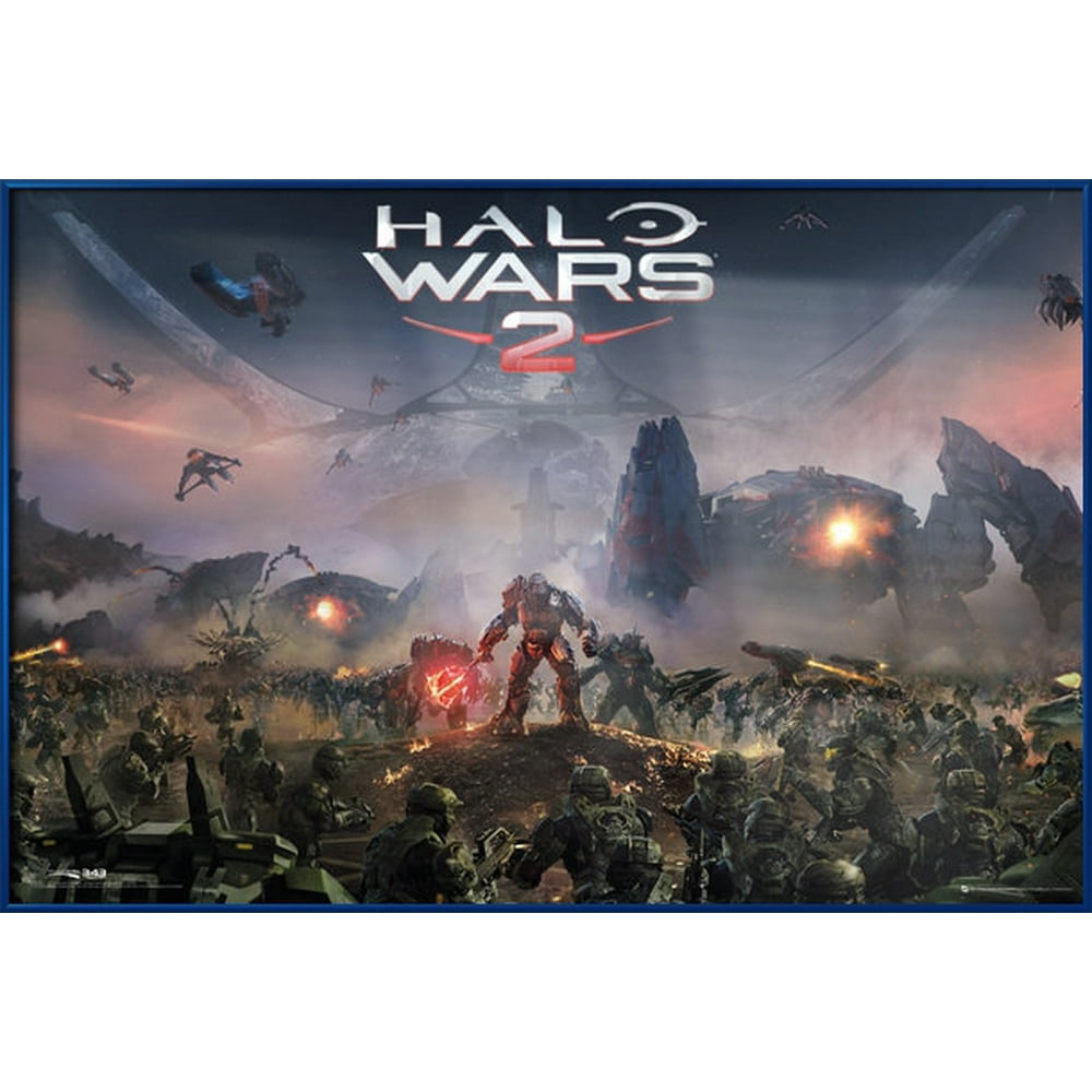 Halo Wars 2 - Framed Gaming Poster / Print (Key Art / Game Cover) (Size ...