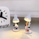 thumbnail image 4 of Lámpara de ambiente de luz nocturna mini con diseño de dibujos animados de Sanrio, Pochacco, muñeco estéreo, lámpara de escritorio pequeña y sencilla con LED para niños, regalo de Navidad, 4 of 5