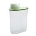 thumbnail image 2 of Oleegame 2 Pcs Réservoir de Stockage de Produits 2,5l Cuisine Multi-Grains Boîte de Stockage de Aliments Secs Réservoir Scellé en Plastique Vert, 2 of 9