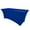 Royal, variant on Ultimate Textile 4 ft. Fitted Spandex Table Cover - for 18 x 48-Inch Tradeshow, Classroom and Folding Rectangle Tables 36"H, Royal Blue