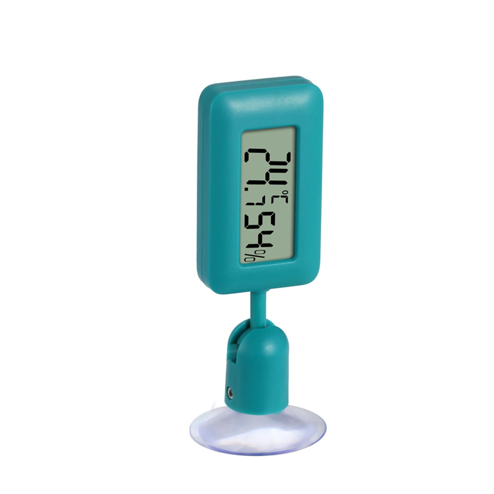 DTOWER Thermometer Celsius/Fahrenheit Adjustable Hygrometer Suction Cup