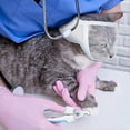 thumbnail image 4 of M Breathable Mesh Cat Muzzle with Adjustable Buckle to Prevent Biting Barking and Chewing, 4 of 5