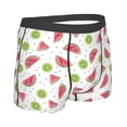 thumbnail image 2 of KLL Watermelon And Kiwi Men's Cotton Boxer Briefs Underwear-, 2 of 8