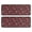 Red Hedgehog And, variant on Kitchen Rugs Sets Of 2,Fall Hedgehog and Leaves Anti Fatigue Kitchen Mat Rugs Non Slip Washable,Decorative Kitchen Floor Mats for Kitchen,Sink,Laundry,17"x47"+17"x47"