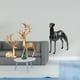 thumbnail image 2 of Estatua de escultura de ciervo,Estatua de ciervo,adorno de mesa,decoración del hogar,Estatua de perro de resina,Estatua de perro galgo de resina con forma de animal,Escultura coleccionable, 2 of 8