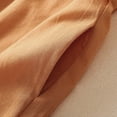 thumbnail image 5 of Women's Casual Summer Dress Collar Long Sleeveless Button Down Flowy Outdoor Wear Loose Fit Pure Color Dresses Women Women Midi Dresses Casual Women Dresses Casual for Women Elegant Party Dresses, 5 of 6