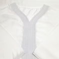 thumbnail image 6 of IWRICH Men's Embroidery Moroccan Thobe Mogadishu Djellaba Robe Jubba Prayer Kaftan Arabic Abaya 03-White XL, 6 of 8