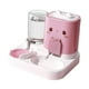 thumbnail image 2 of Comedero automático para mascotas, comedero para gatos, bebedero para viajes, práctico para el hogar, para perros. Rosa, 2 of 9