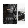thumbnail image 4 of Guantes Tacticos Militar Labg Medio Dedo Motocicleta Y Bicicleta Negro Talla XL, 4 of 5