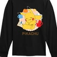 thumbnail image 3 of Pokémon - Sleeping Pikachu - Toddler And Youth Long Sleeve Graphic T-Shirt, 3 of 5
