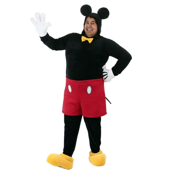 Adult Plus Size Disney Deluxe Mickey Mouse Costume