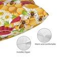 thumbnail image 3 of Easygdp Bees Honeycomb for Soft Pillow Case Pillow Protectors,Perfect for Sleeping (Pillow Core Not Included)-14"x20", 3 of 6