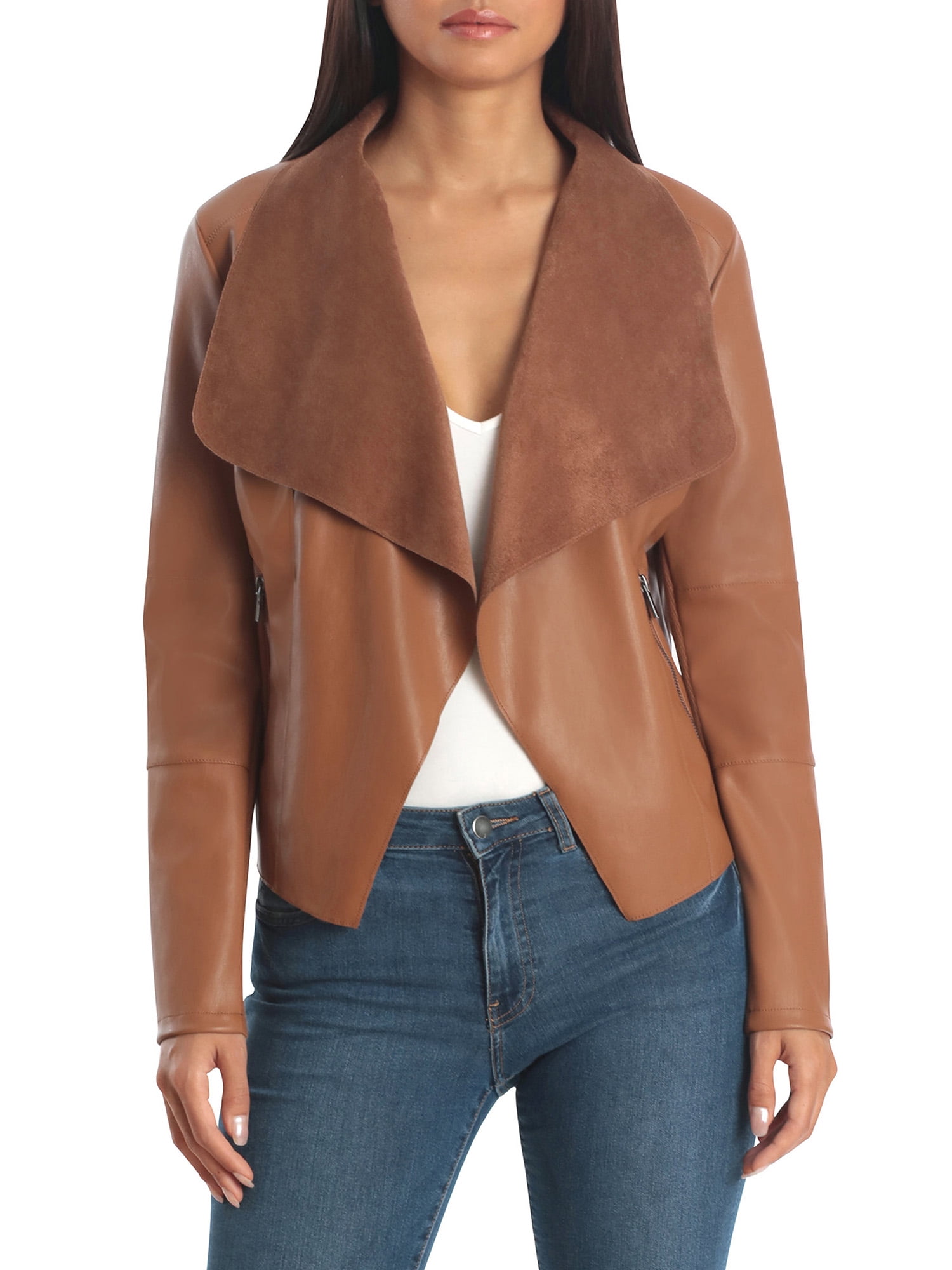 Bagatelle leather biker jacket hotsell