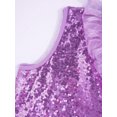 thumbnail image 5 of YiZYiF Girls Jazz Ballet Dance Performance Outfit Sequin Tops with Tutu Skirt Set,Sizes 4-14, 5 of 7