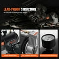 thumbnail image 6 of 4 Trumpet Train Horn Kit, 150dB Loud Air Horn for Trucks, Cars, Boats - 12V 120PSI Compressor with 0.8Gal/3L Tank & Gauge, Universal Fit, 6 of 11