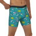 thumbnail image 5 of Sigee Cute Shark Turtle for Men's Boxer Briefs,Moisture Wicking and Breathable Large, 5 of 9