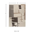 thumbnail image 3 of Signature Design by Ashley Kencher Beige & Brown Extra Large Rug, 3 of 5