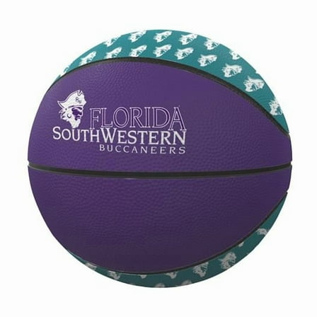 Logo Brands 675-91MR-1 Florida Southwestern State Mini Size Rubber Basketball