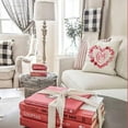 thumbnail image 2 of Pink Valentines Day Pillow Covers 20X20 Set of 4 Polka Dot Love Heart Truck for Valentines Day Decor Outdoor Valentine Decorative Throw Pillows Cushion Case Decorations for Couch, 2 of 6
