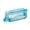🔥 Sky Blue_Hot#3124, variant on Transparent PVC Pencil Case | Large Capacity Multi-Functional Organizer Bag | Visible Stationery Makeup Travel Accessory Holder | Waterproof Clear Zipper Pouch | Includes Strap | 1 Pack