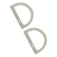 thumbnail image 1 of kurtrusly Chic 2Pcs Women Purse Handles Belt Replacement for Tote Purse DIY Handmade white D shape 1Set, 1 of 6
