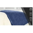 Safe and Warm Plush Triple Rib Low Voltage Heated Electric Blanket