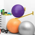 thumbnail image 1 of Soporte de pared para pelotas de ejercicio, soporte para pelotas de , organizador multifuncional de metal de estabilidad para garaje, baloncesto,, 1 of 8