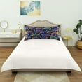 thumbnail image 6 of GZHJMY Cartoon Rainbow Satin Pillowcase for Hair and Skin, Soft and Cozy Cooling Smooth Pillow Cover with Envelop Closure, Standard Size 20x26in Home Decor, 6 of 7
